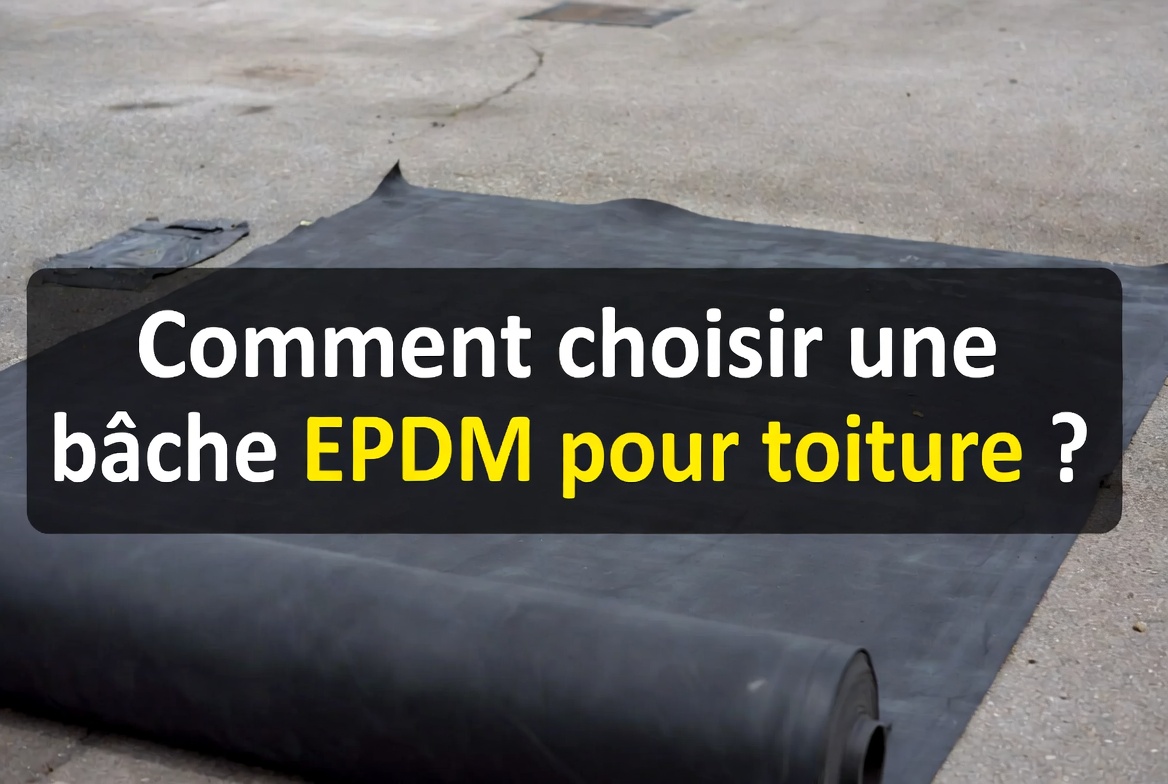 Comment choisir votre bâche EPDM pour toiture
